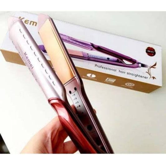 KM-471 Kemei Professional Hair Straightener With Temperature Control