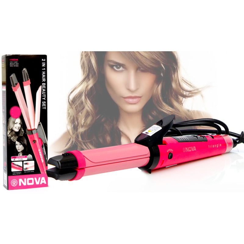 NHC-1818SC Nova 2 In 1 Multi-Functional Hair Beauty Set