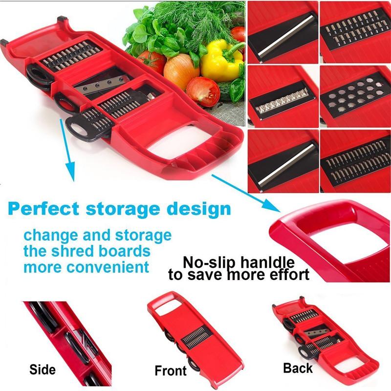 10 in 1 Mandoline Vegetable Slicer Cutter with Box