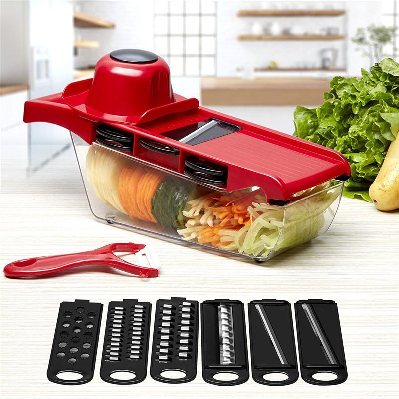 10 in 1 Mandoline Vegetable Slicer Cutter with Box