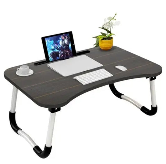 Laptop Table Modern Computer Desk Folding Multi-Purpose Laptop Table| Study Table| Bed Table| Writing Desk