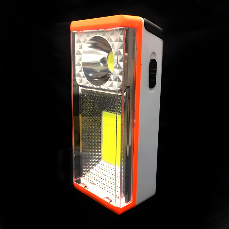 Versatile Mini Portable LED Emergency Lamp Rechargeable Battery And Solar Charging