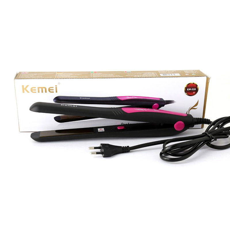 KM-328 Kemei Flat Iron Professional Hair Straightener