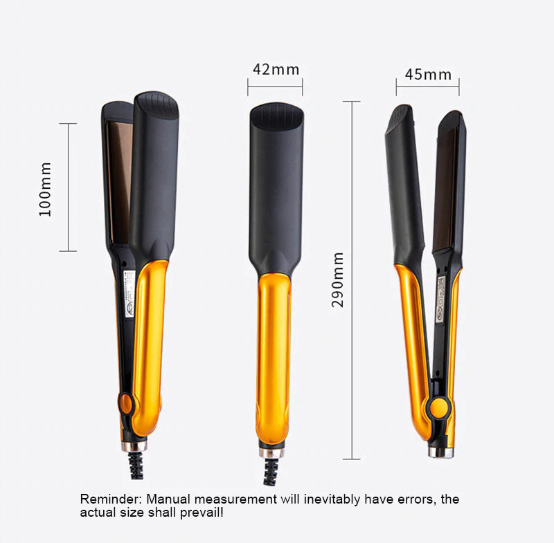 2 In 1 Electric Hair Straightener Ceramic Styling Tool Professional Hair Curling Iron Hair Waver