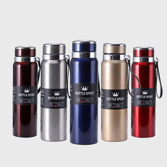 1000ml Large Capacity Stainless Steel Vacuum Flask Hot And Cold Water Bottle