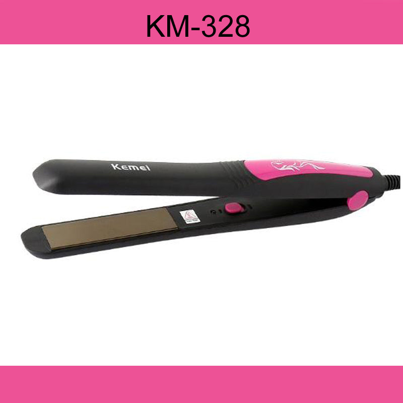 KM-328 Kemei Flat Iron Professional Hair Straightener