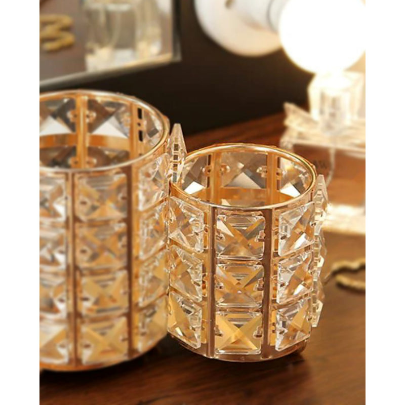 Crystal Vase Multi-Purpose Storage Basket For Home Decor And Organization