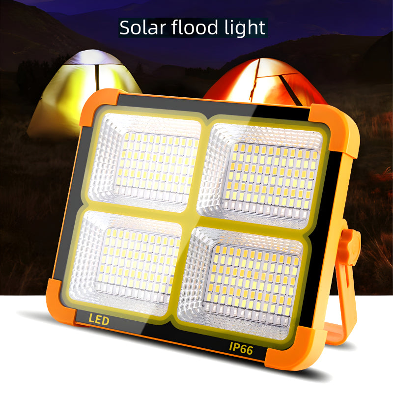 X8 Multifunctional Portable 1000W Solar LED Street Light High-Quality Rechargeable Off-Grid Private Lighting Solution