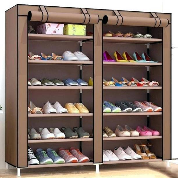 HCX Collapsible Double Dustproof And Dampproof Shoe Wardrobe Storage Organizer