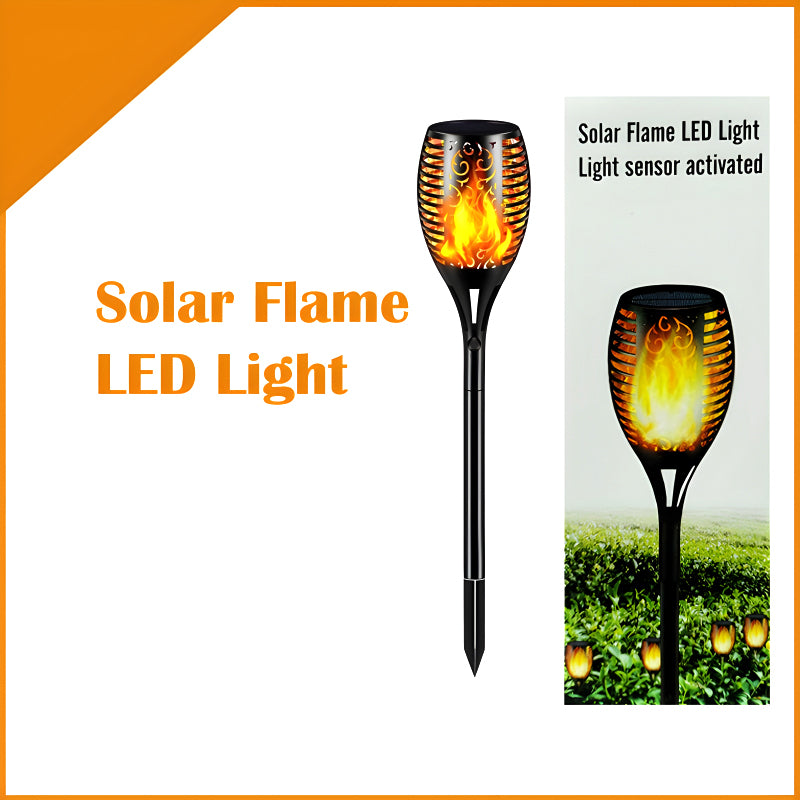 XF-6017 Solar Flame LED Light Lamp Enhance Your Outdoors With Stunning Decoration